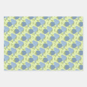 Honeydew, Lilac und Blue Gift Wrap Geschenkpapier Set (Vorderseite 2)