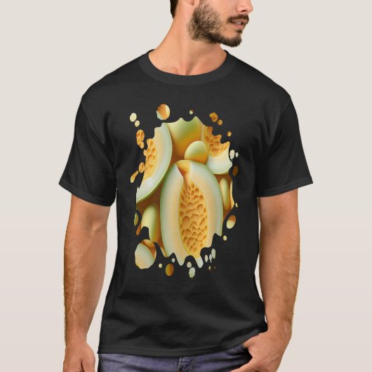 Honeydew Melon Fruit  Gardening Veggies Men Women T-Shirt (Vorderseite)