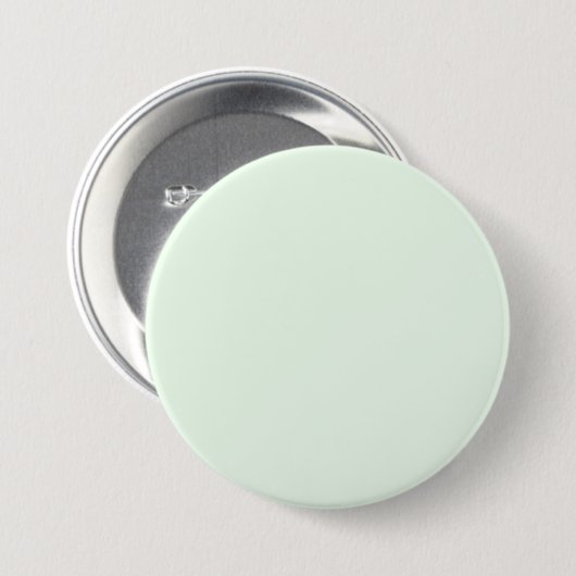 Honeydew Melon Green F0FFF0 Farbe mit Namensoption Button (Vorne & Hinten)