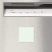 Honeydew Melon Green F0FFF0 Farbe mit Namensoption Magnet (In Situ (Geschirrspüler))