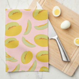 Honeydew Melons Fruchtmuster Geschirrtuch