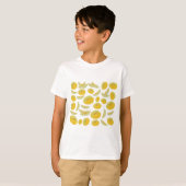 Honeydew Melons Fruchtmuster T-Shirt (Vorne ganz)