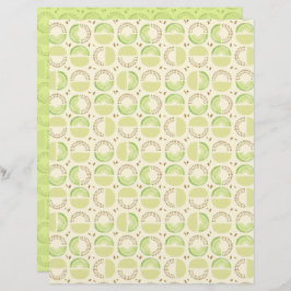 Honeydew Scrapbook Paper
