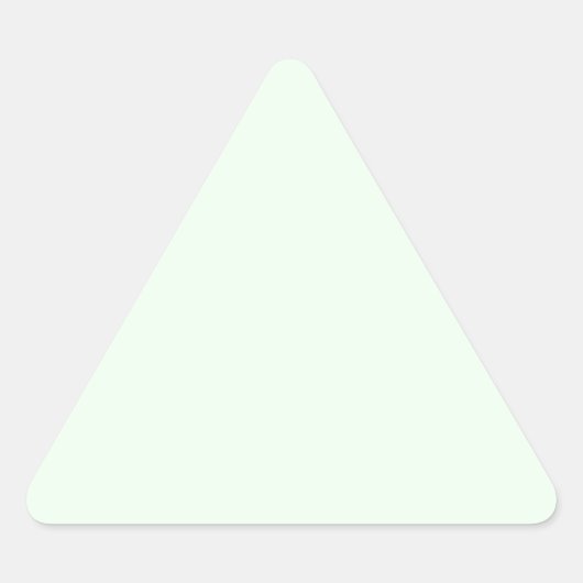 Honeydew Triangle Sticker (Vorderseite)