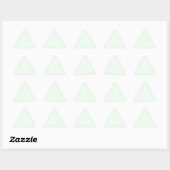 Honeydew Triangle Sticker (Blatt)