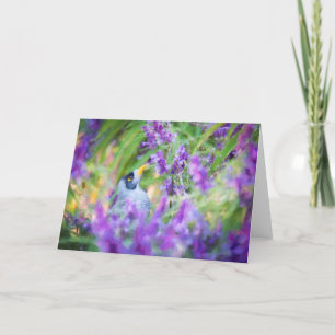 Honeyeon Bush Sage Blank Greeting Card Karte