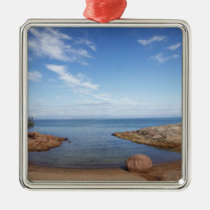 Honeymoon Bay, Coles Bay, Freycinet National Ornament Aus Metall