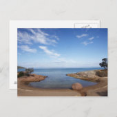 Honeymoon Bay, Coles Bay, Freycinet National Postkarte (Vorne/Hinten)