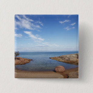 Honeymoon Bay, Coles Bay, Freycinet Nationalpark Button