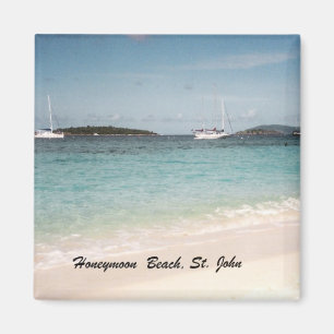 Honeymoon Beach, St. John Magnet