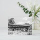 Honeymoon Bridge Postkarte (Stehend Vorderseite)