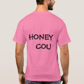 Honeymoon Couple Brides sendet T-Shirt ab (Rückseite)