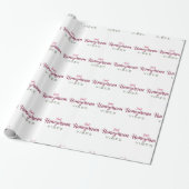Honeymoon Couple Design Honeymoon Vibes Geschenkpapier (Ungerollt)