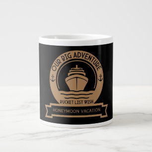 Honeymoon Cruise Jumbo-Tasse