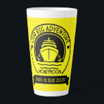 Honeymoon Cruise Milchtasse<br><div class="desc">Honeymoon Cruise. ©Copyright HGIFY speichert nur. Fügen Sie Namen oder andere Texte hinzu,  ideal für große Geburtstage,  Familienausflüge und Kreuzfahrten mit dem Party.</div>