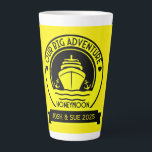 Honeymoon Cruise Milchtasse<br><div class="desc">Honeymoon Cruise. ©Copyright HGIFY speichert nur. Fügen Sie Namen oder andere Texte hinzu,  ideal für große Geburtstage,  Familienausflüge und Kreuzfahrten mit dem Party.</div>