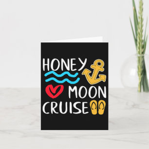 Honeymoon Cruise Ship Couples Great Gift Bride &am Karte