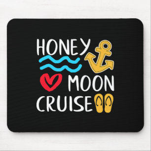 Honeymoon Cruise Ship Couples Great Gift Bride &am Mousepad