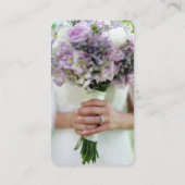 Honeymoon-Fonds mit QR-Code und Foto Begleitkarte (Rückseite)