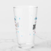 Honeymoon Fund Add Q R Codelame Name Hochzeit Glas (Links)