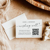 Honeymoon Fund Card | QR Code Cash App Fund Dankeskarte