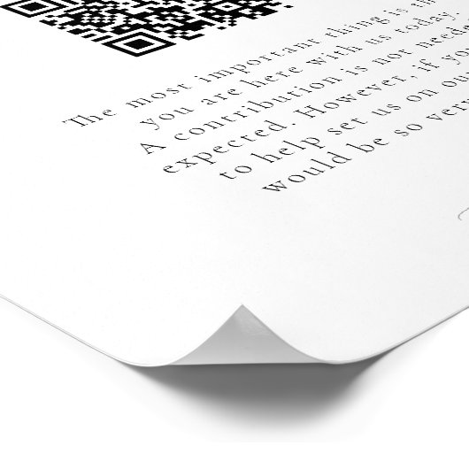 Honeymoon Fund Poster (Ecke)