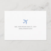 Honeymoon Fund Registry, die eine Well Request Car Begleitkarte (Rückseite)