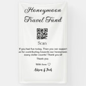 Honeymoon Fund Scan QR Codeadname Banner (Vertikal)