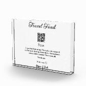 Honeymoon Fund Scan QR Codeadname Fotoblock (Rechts)