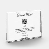 Honeymoon Fund Scan QR Codeadname Fotoblock (Links)