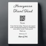 Honeymoon Fund Scan QR Codeadname Fotoplatte<br><div class="desc">Für Musikfans wie uns</div>