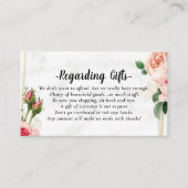 Honeymoon Fund statt Geschenkkarten Begleitkarte (Vorderseite)