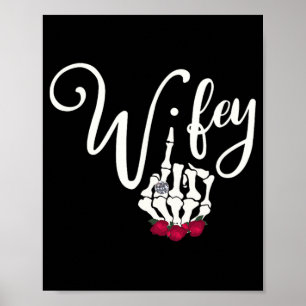 Honeymoon Gothic Bride Goth Wedding Goth Ehefrau H Poster