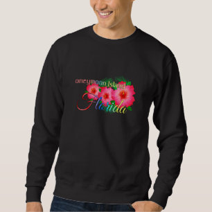 Honeymoon Island Florida Tropical Blume Family V Sweatshirt