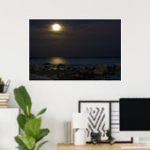Honeymoon Moonlight Print Poster (Heimbüro)