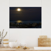 Honeymoon Moonlight Print Poster (Küche)
