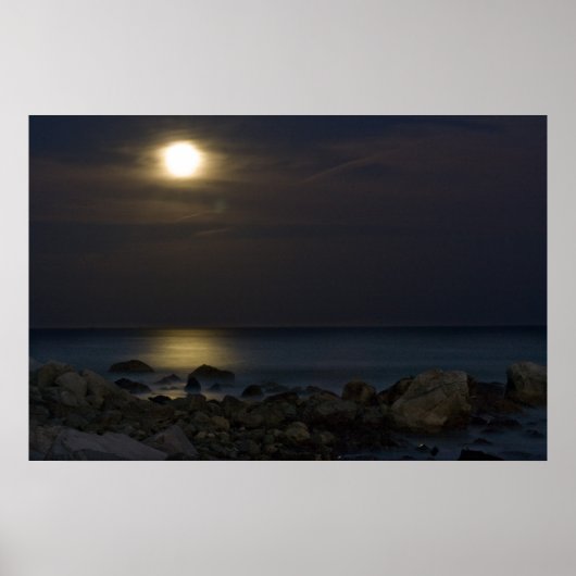 Honeymoon Moonlight Print Poster (Vorne)