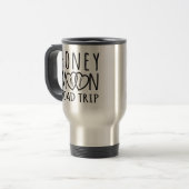 Honeymoon Road Trip New Travel Mug Reisebecher (Vorderseite Links)