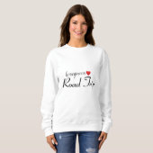 HONEYMOON ROAD TRIP Sweatshirt (Vorne ganz)