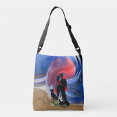 Honeymoon Valentine Tragetaschen Mit Langen Trägern (Rückseite)