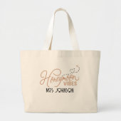 Honeymoon Vibes Wedding Gift Jumbo Stoffbeutel (Vorne)