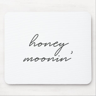 Honeymoonin Braut Brautjungfer Junggesellinnenabsc Mousepad