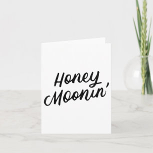 Honeymoonin Bride Groom Honeymoon Vacation Karte