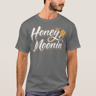 Honeymoonin Bridge and Groom Honeymoon Bound Newly T-Shirt