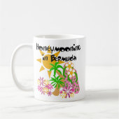 Honeymooning in Bermuda Kaffeetasse (Links)