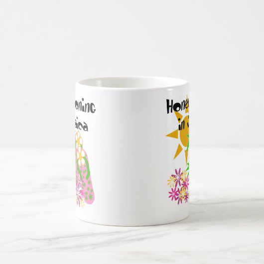 Honeymooning in Jamaika Kaffeetasse (Mittel)