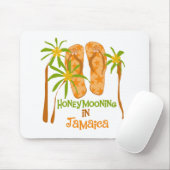 Honeymooning in Jamaika Mousepad (Mit Mouse)