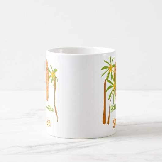 Honeymooning in St- LuciaTasse Kaffeetasse (Mittel)