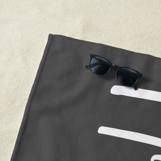 Honeymooning Strandtuch (Beispiel)