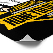 Honeyologin Beekeeper Honey Bee Poster (Ecke)